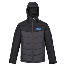 Ford Mens Car Motor Sport Racing  Insulated Hooded Puffer Jacket Regatta