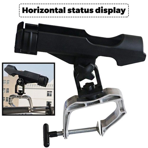 Boat Fishing Rod Rack Fishing Rod Support Easy Installation Versatile Practical - Afbeelding 3 van 7