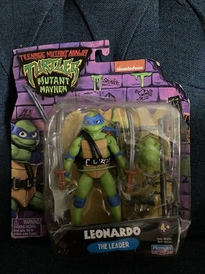 TEENAGE MUTANT NINJA TURTLES Mutant Mayhem LEONARDO THE LEADER ACTION FIGURE