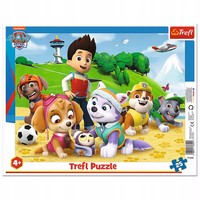 5900511313444 Puzzle Ramkowe 25 ElementóW. Psi Patrol Trefl
