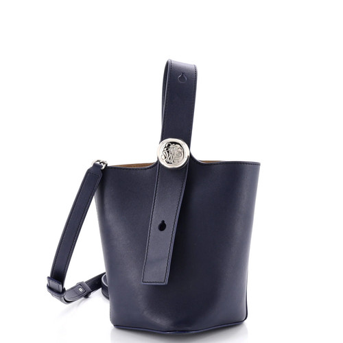 Loewe Pebble Bucket Bag Leather