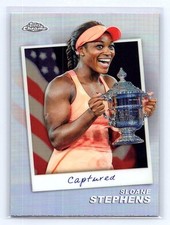 Sloane Stephens 2024 Topps Chrome #CTD-SS Captured