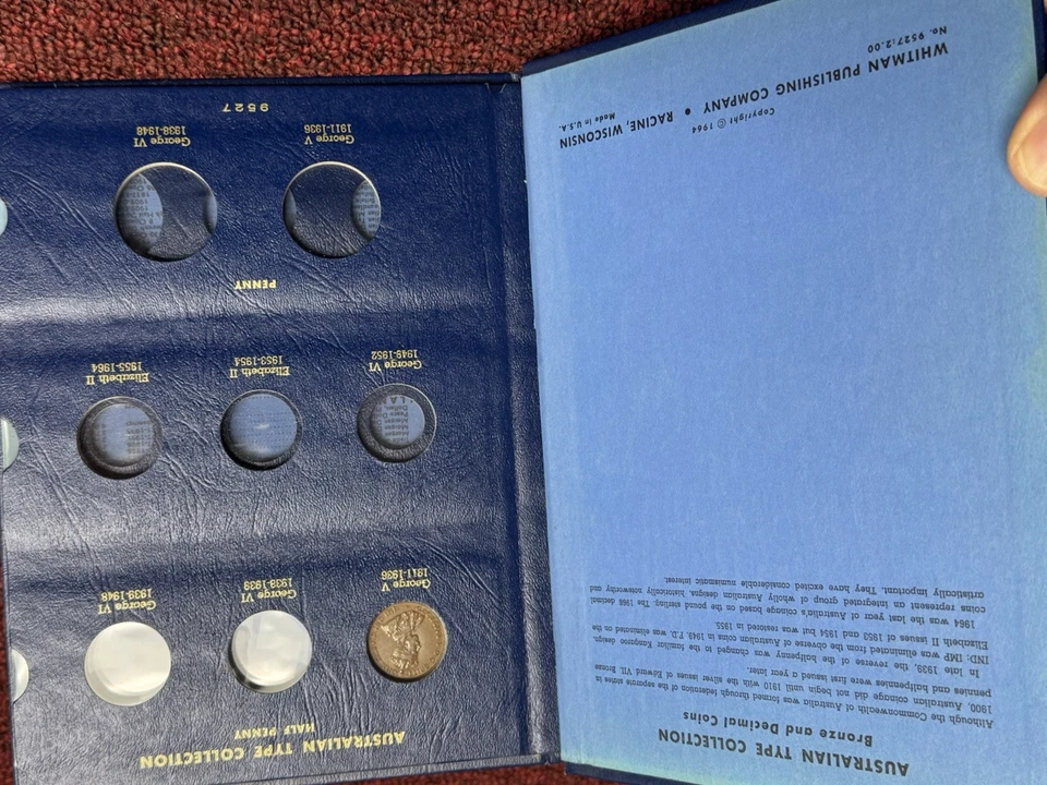 ** AUSTRALIA TYPE COLLECTION WHITMAN ALBUM EMPTY FOR COLLECTOR ** - Image 4 of 4