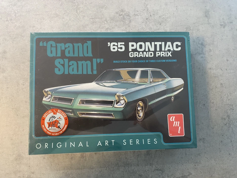 AMT 990/12 1:25 '65 Pontiac Grand Prix Grand Slam ungebaut original versiegelt - Bild 1 von 1
