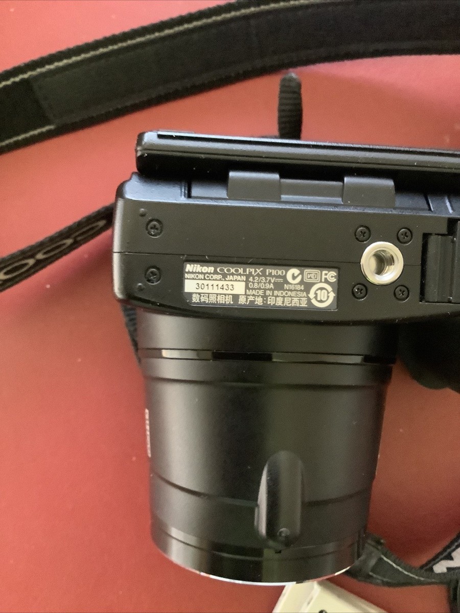Nikon COOLPIX P100 10.3MP Digital Camera - Black for sale online