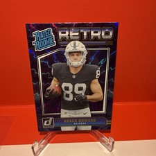 2024 Panini Donruss - Rated Rookie/Retro - Brock Bowers (RC) #9 🔥 FS!