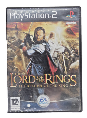 Herr der Ringe: Die Rückkehr des Königs Sony PlayStation PS2 CIB mit Handbuch
