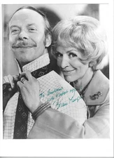 Brian Murphy.  George And Mildred. Signed 8 x 10 Photo + Hand Written Letter