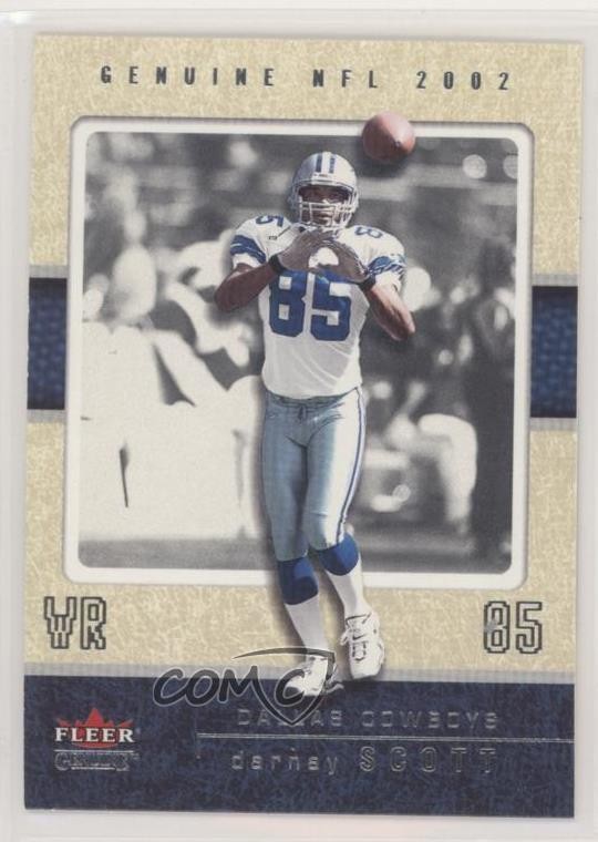 2002 Fleer Genuine Darnay Scott #110 3c7
