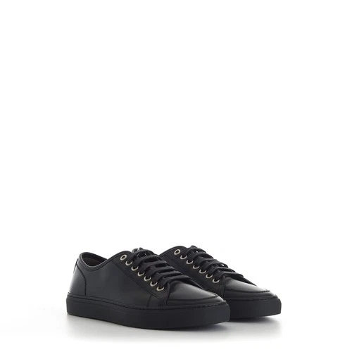 BRIONI 730$ Black Tennis Sneakers - Nappa Leather