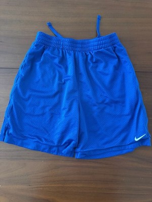 Nike Youth Dri-FIT Mesh Basketball Shorts in Royal Blue