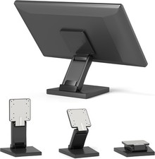 Adjustable Metal Folding Monitor Stand VESA 75x75 100x100 Desk Mount
