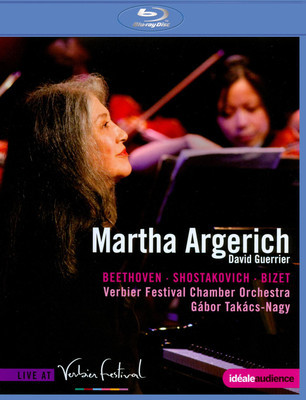 MARTHA ARGERICH: LIVE AT VERBIER FESTIVAL - BEETHOVEN/SHOSTAKOVICH/BIZET NEW BLU
