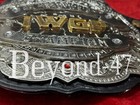 IWGP JR Heavyweight Championship Belt 4mm 3 Layer Silver Plated (5KG)