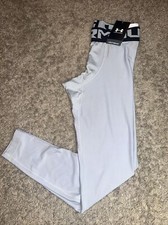 NEW Men's Under Armour HeatGear ARMOUR 2.0 Gray Leggings Size Medium MSRP 34.99
