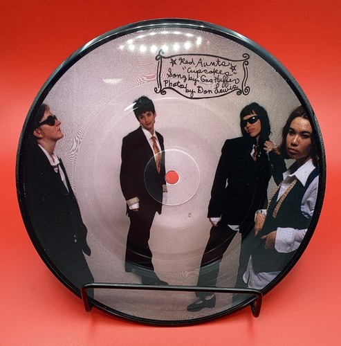 Gas Huffer/Red Aunts "Teach Me To Kill/Cupcakes" - 7" single Vinyl Picture Disc - Picture 2 of 2