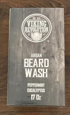 Argan Beard Wash Est. 2016 Viking Revolution Exp 08/19/26 Peppermint Eucalyptus