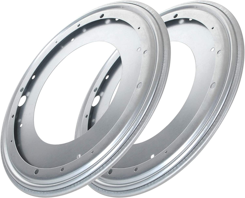 2 Pack Flat Lazy Susan Turntable Bearing 12 Inch round Lazy Susan Hardware 516 - Picture 8 of 12