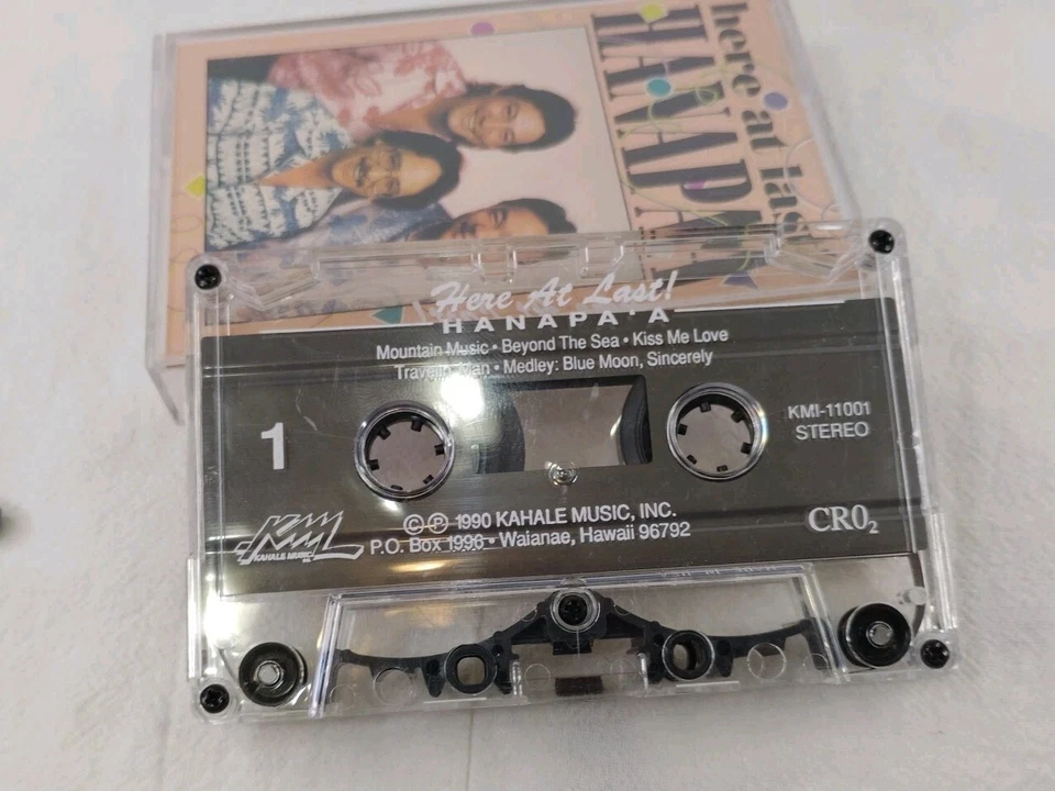 Hanapa'a - Here At Last 1990 Kahele Music - Rare! Out Of Print - Image 4 of 4