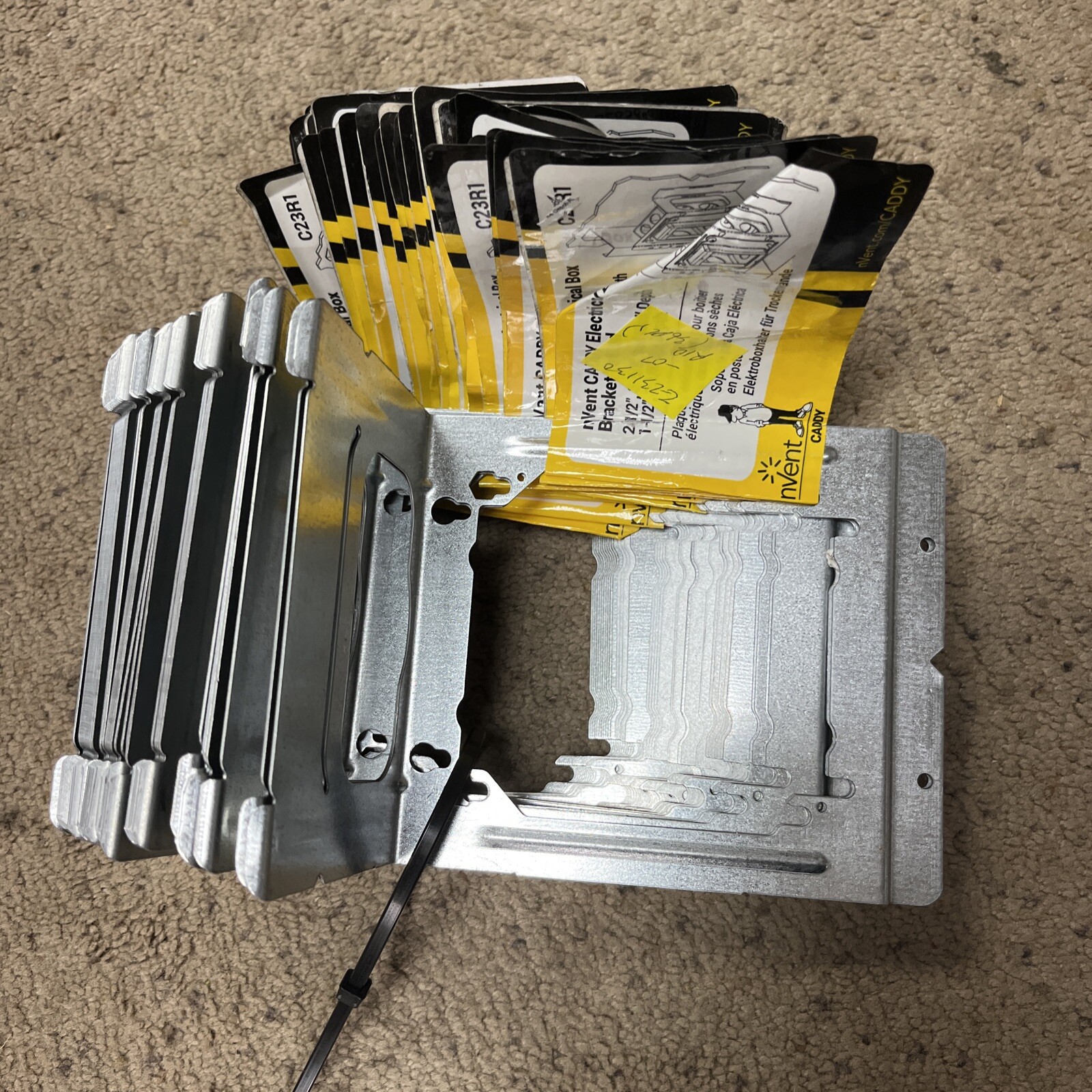 nVent Caddy Electrical Box Bracket To Stud 21/2" x 35/8" Wall Depth ( 35PK ) eBay