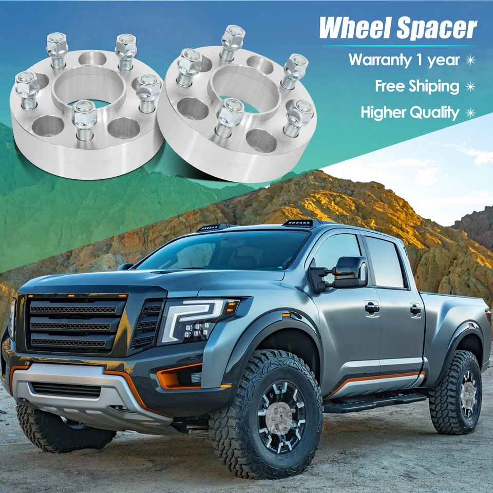 Espaciadores de rueda 4 piezas centrados en el cubo 5x4,5 5x114,3 para Ford Mustang 2015-2021 2017 Foto 2 de 4