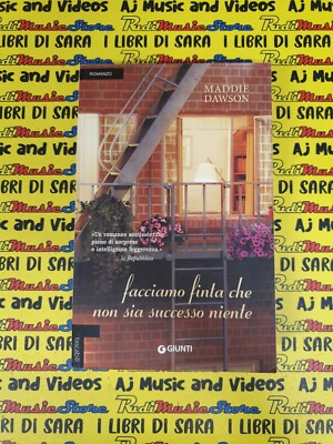 book libro MADDIE DAWSON facciamo finta che non sia successo GIUNTI 2011 (L76)