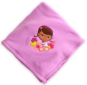 doc mcstuffins throw blanket