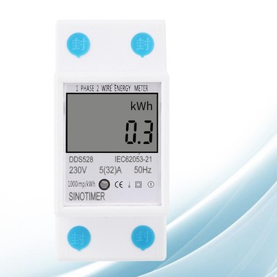  Electricity Meter Watt Power Wattage Multifuction Wattmeter Current