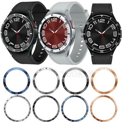 Metal Ring Lünette Bezel Cover Für Samsung Galaxy Smart Watch 6 Classic 43 47mm
