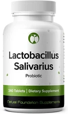 Lactobacillus Salivarius Probiotic Supplement 240 Tablets 3 Billion CFU