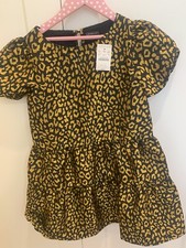 Crewcuts black and gold dress, size 8 girls