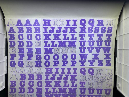 Creative Memories BOLD Large 1” ABC Alphabet All Caps Color Stickers YOU PICK - Picture 23 of 47