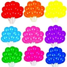 Balloons 5-50pieces Plain Latex - Helium Balloons Quality Any Occasion Balloons