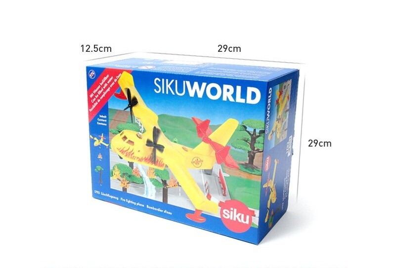 SIKU 1:87 Fire Fighting Plane Diecast Model Aircraft Toy SK1793 | eBay
