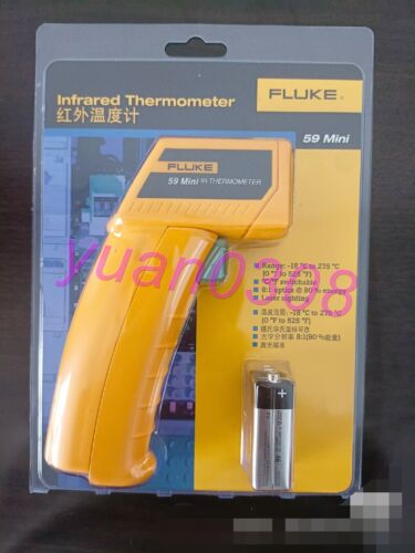 4PSC NEW FLUKE 59MINI Mini handheld laser infrared thermometer DHL Fast delivery - Afbeelding 1 van 3