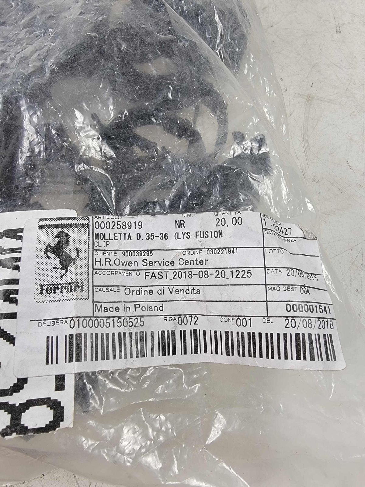 Ferrari 458 Radiator Coolant Hose Tube Clamps