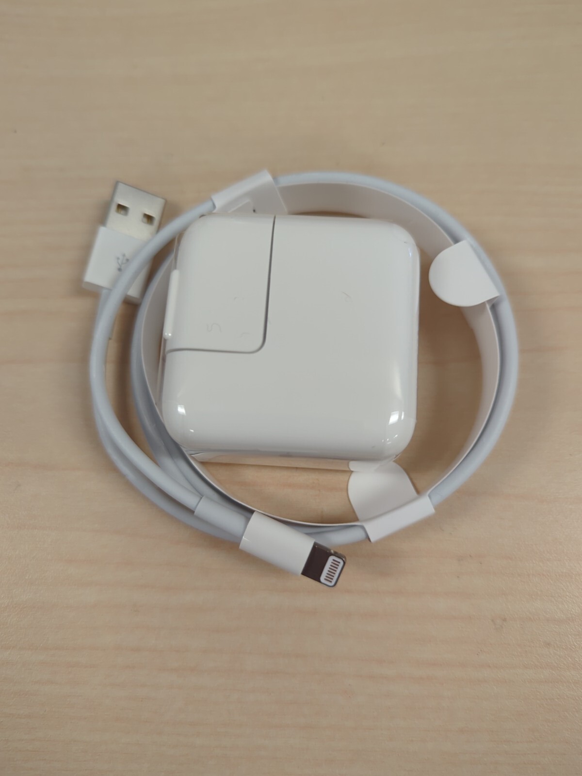 Apple 12W USB Wall Charger with Lightning Cable for iPad & iPhone  -image
