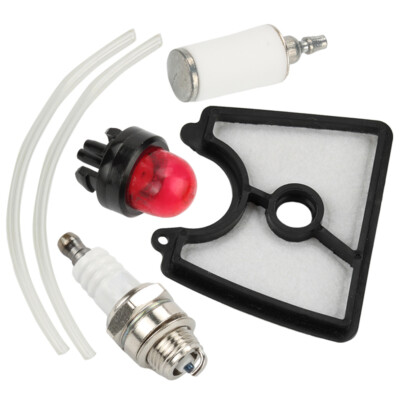 Air fuel filter for Husqvarna 125B 125BX Gas Blower Primer Bulb Spark Plug