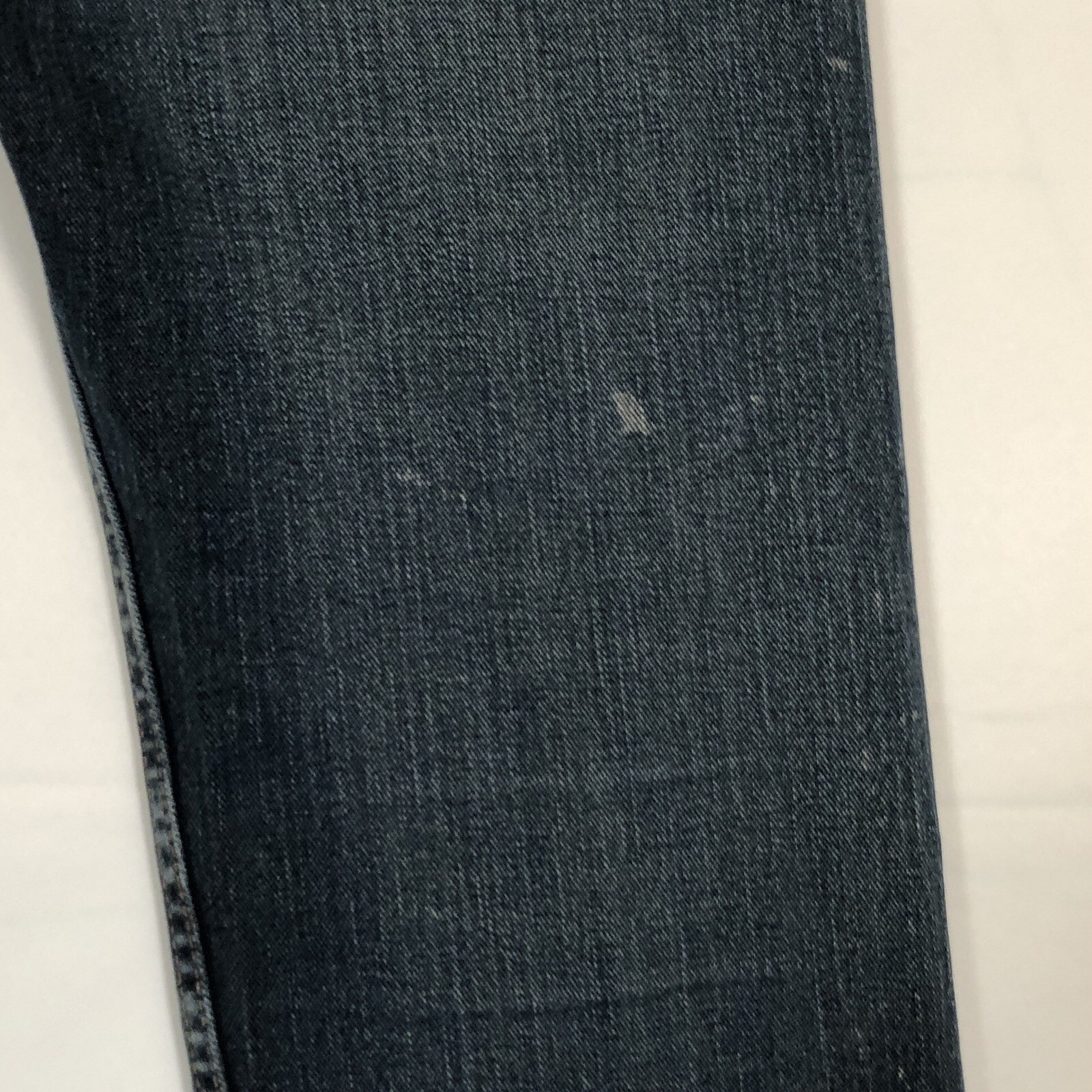 Levis 505 Jeans Mens 34x30 Whiskered Classic Fade… - image 9