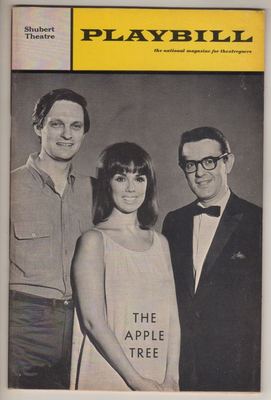 The Apple Tree Broadway Playbill 1967 Alan Alda Phyllis Newman 