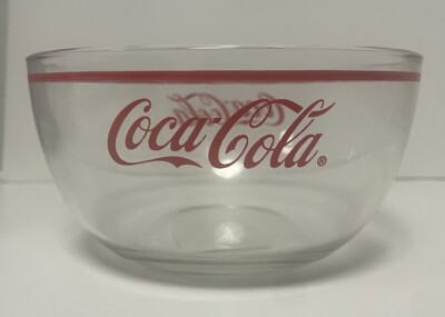 Anchor Hocking Coca-Cola Glass Bowl Item No. 86585