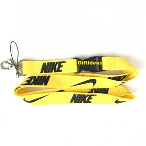 yellow nike lanyard