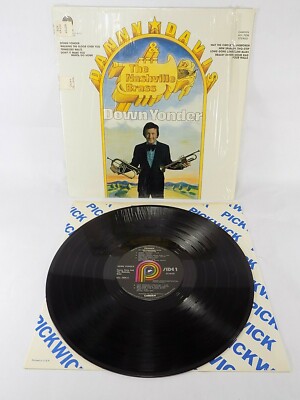 DANNY DAVIS & THE NASHVILLE BRASS VINYL ALBUM DOWN YODER LP IN SHRINK EX/EX