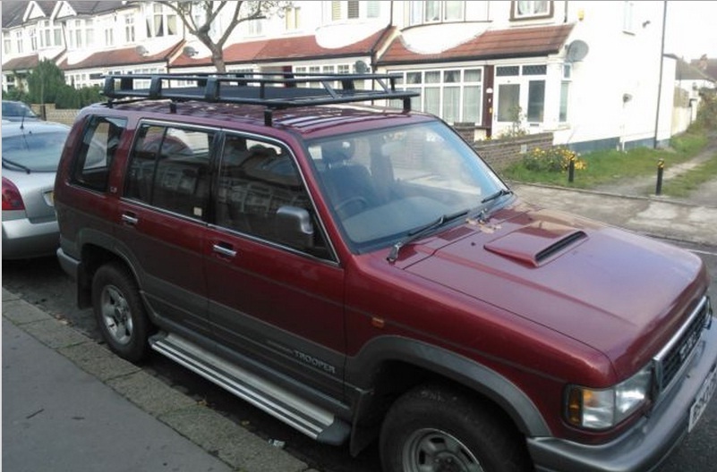 NEW Steel Roof Rack Tray / Cargo Basket - 180x125cm, Black For Transit Van, 4x4, SUV