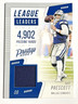 DAK PRESCOTT Cowboys 2020 Panini Prestige League Leaders PLAYER WORN JERSEY