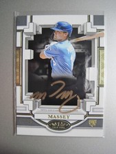 2023 TOPPS TIER ONE CERTIFIED BREAK OUT AUTO BRONZE INK MICHAEL MASSEY #BOA-MMA1