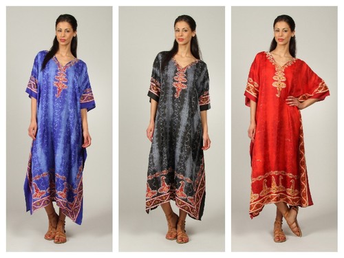 size Kaftan Holiday Dress Beach Cover 