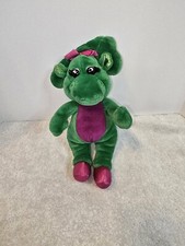 Vintage Baby Bop Barney Plush 1992 The Lyons Group Dinosaur Stuffed Animal 12"