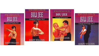 4 DVD SET Wing Chun Gung Fu Biu Jee by Randy Williams chinese martial arts