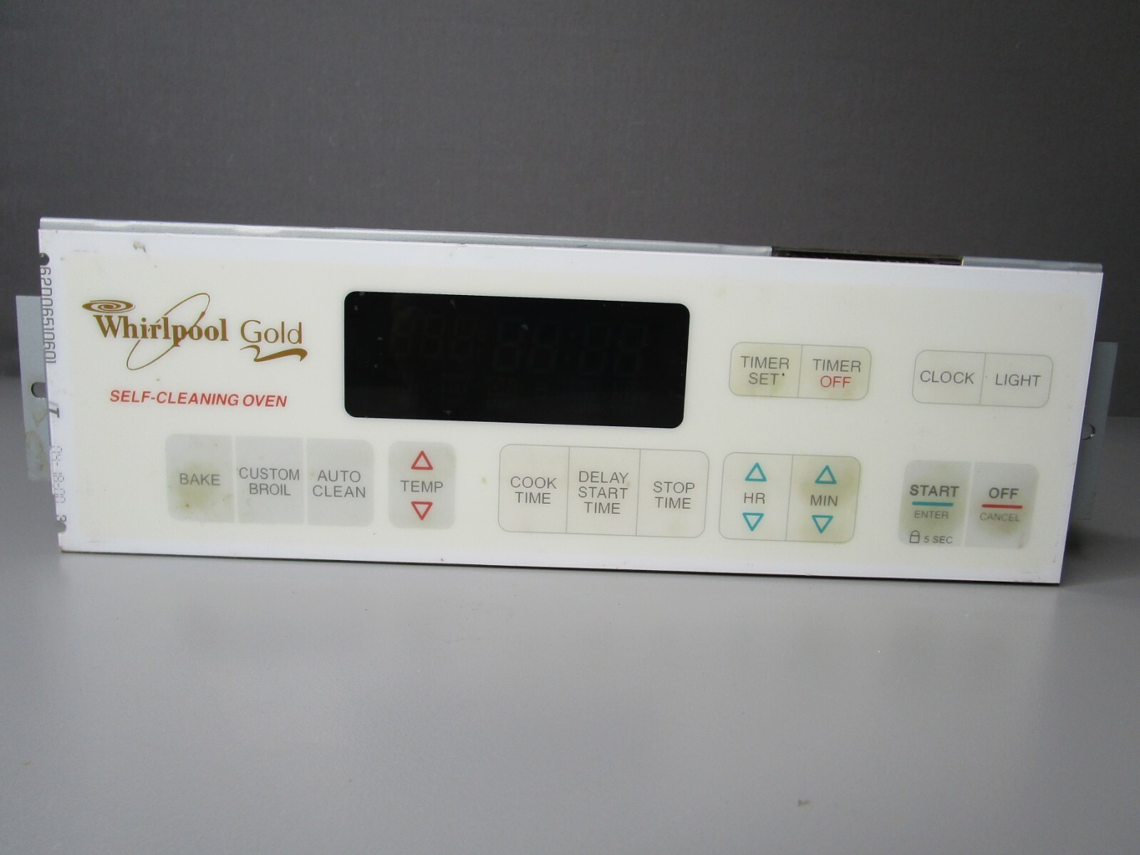 A1 Whirlpool Range Oven Control Board w/ White Overlay 8054009 6610170 ASMN  | eBay